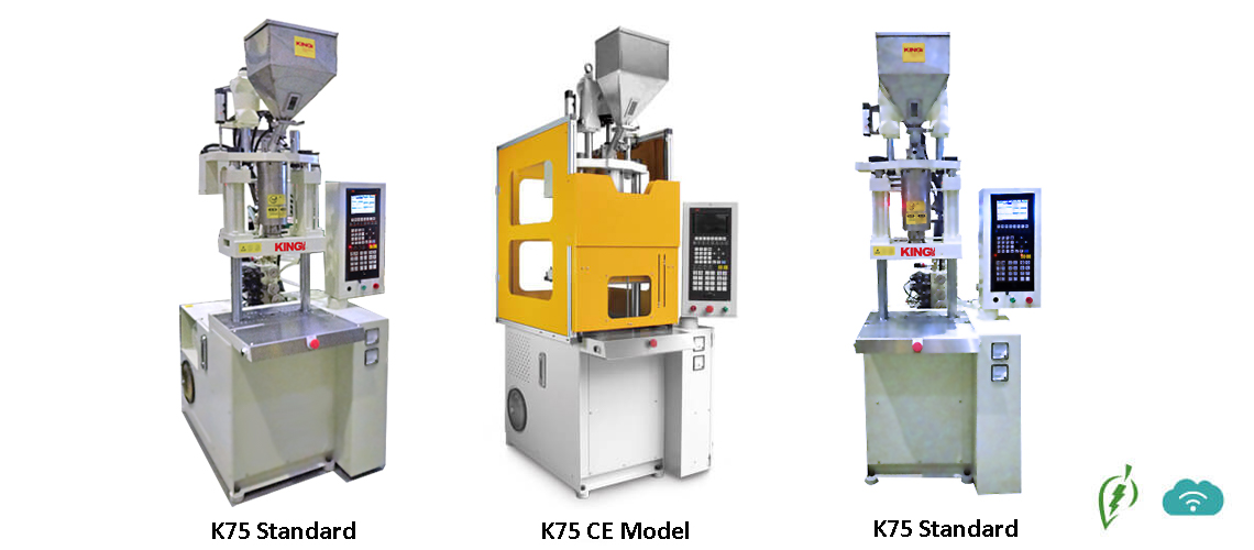 Vertical Two Tie-Bar Injection Molding Machine